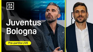 🔴 LIVE JUVENTUSBOLOGNA il prepartita con Marco RUSSO BEHRAMI e Riccardo MANCINI [upl. by Treharne]