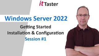 Windows Server 2022  Getting Started Installation amp Configuration  Session 1 [upl. by Bonacci]