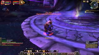 Draenor Quest 84 Darkness Falls WoW human Paladin [upl. by Kerk]