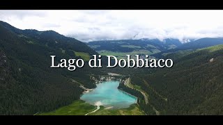 LAGO DI DOBBIACO AT SUNSET IN 1 MINUTE  TOBLACHER SEE [upl. by Sanborn]