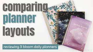 2025 Bloom Planner Comparison Which One Should You Buy  Bloom Daily Planner Review [upl. by Nahtanoy146]