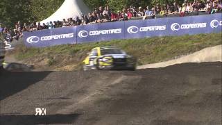 2014 Germany RX Final Highlights  World RX Rallycross [upl. by Esinnej]