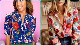 Blusas Estampadas Maravillosas para Mujer 💯 [upl. by Hugon992]