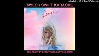 Taylor Swift  Afterglow Karaoke Version [upl. by Baerman]