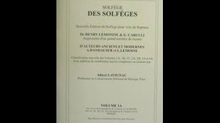 Lavignac Solfege Book 1A No11 [upl. by Anekahs]