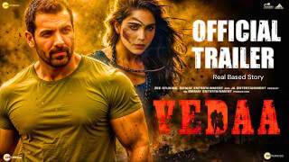 Vedaa Real based story  Vedaa Trailer  Vedda John Abrahim Movie 1080p HD [upl. by Jabe]