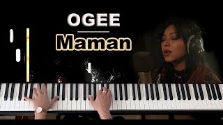 Ogee  Maman Piano Instrumentale [upl. by Aihseym]