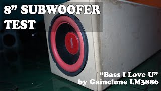 8quotSubwoofer Legacy  Bass I Love U [upl. by Nnaynaffit]