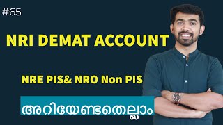 Episode 65 All About NRI Demat Account stockmarketmalayalam nrilife [upl. by Eiggep]