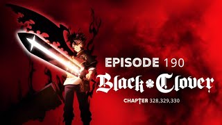 Black Clover Episode 190 Explained in Hindi  Black Clover Chapter 328329330 Explained in Hindi [upl. by Daisi]