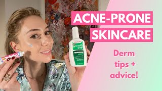 Derm Tips  Advice for AcneProne Skin  Dr Shereene Idriss [upl. by Livy189]