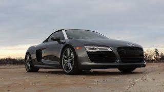 14 Audi R8 V10 Spyder Review  The Best Exotic Daily Driver [upl. by Winston485]