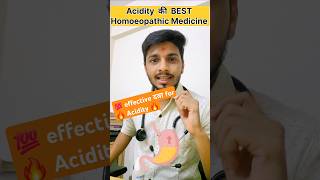 Homoeopathic Medicine for Acidity 🔥Robinia shorts [upl. by Akirrehs]