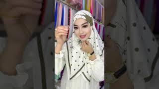 Bantik qilib romol orashni bilasizmi 😍💣💣💣🔥🔥🔥 hijab hijabfashion hijabi [upl. by Gladdie]