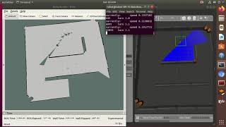 ROS gmapping pkg  ROS Melodic  Gazebo Simulation  Rviz  SLAM [upl. by Eseela]