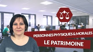 Personnes physiques et morales  le patrimoine  Droit  digiSchool [upl. by Belloir]