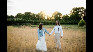 White Chimneys Wedding Justin amp Angela HD 1080p [upl. by Baelbeer]