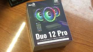 AeroCool Duo 12 Pro Распаковка и обзор будем посмотреть [upl. by Aleck]