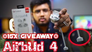 Jin Features On A Budget  Audionic Airbud 4 15X Giveaway [upl. by Haidebej340]