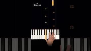 Impress on piano with 3 NOTES Iconic riff pianotutorial shorts [upl. by Hawthorn]