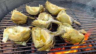 Easy and simple Grilled Artichokes Recipe [upl. by Ruford]