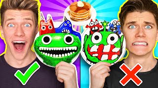 Minecraft NOOB vs PRO Pancake Art Challenge How To Make Garten Of BanBan vs Roblox Rainbow Friends [upl. by Hedve]