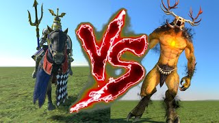 Alberic de Bordeleaux VS Incarnate Elemental of Beasts Total War Warhammer 3 [upl. by Faux536]