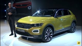 Volkswagen TRoc lanteprima del nuovo Crossover tedesco ENGLISH SUB [upl. by Lemar]