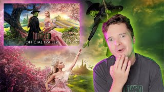 EMOTIONAL REACTION to the new WICKED TRAILER [upl. by Pirbhai]