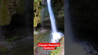 Hinanger Wasserfall Sonthofen [upl. by Eiggep]