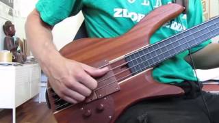 4 Finger Picking Technique for Bass [upl. by Nuahsed]