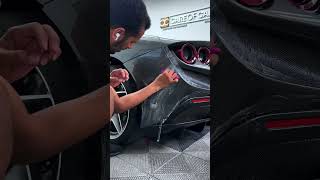 🔥CAR PPF PROTECTION 🤯 ABBAS CAR CARE car ppf ppfcoating detailing [upl. by Ojahtnamas]