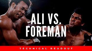 Technical Readout Muhammad Ali vs George Foreman [upl. by Johnson439]