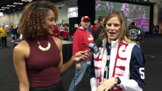 Mackenzie Hornibrook Talks About Her Brother Wisconsins QB [upl. by Jaban]