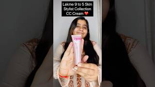 Unboxing Lakme 9 to 5 Skin Stylist Collection CC Cream  Review youtube trending lakme ytshorts [upl. by Atoel178]