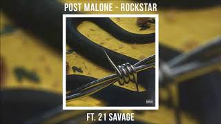 Rockstar  Post Malone ft 21 Savage Slowed Bass Boosted [upl. by Oahc]