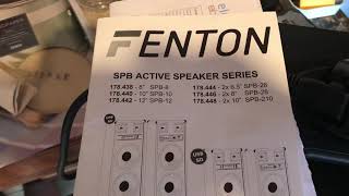 Fenton Active Speakers review after test [upl. by Gnah]