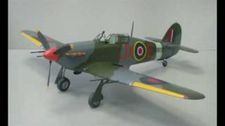 FSK Hawker Hurricane MkIIC quotNight Reaperquot maiden flight [upl. by Tandy]