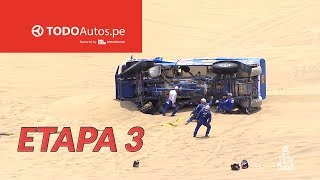 DAKAR 2018 Lo más IMPACTANTE de la ETAPA 3 [upl. by Okire302]