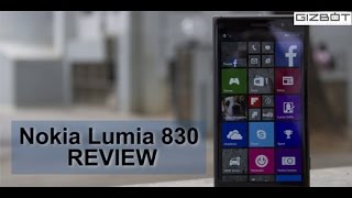 Nokia Lumia 830 REVIEW [upl. by Dlanor]