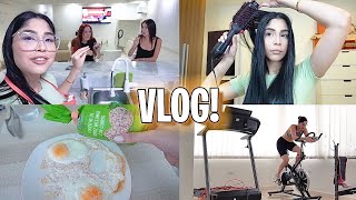 Comida con AMIGAS  EJERCICIO  VLOG  Daniela Reyes [upl. by Thorlay]