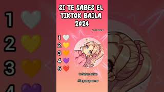 SI TE SABES EL TIKTOK BAILA 2024│Nuevos Trends De TikTok│BAILANDO TIK TOK 2024 tiktok [upl. by Toole]