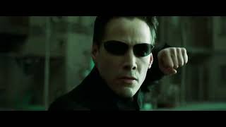 MATRIX reloaded Fight scene Neo Vs Mr Smith clones [upl. by Annas]