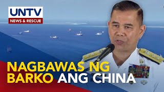 Mga barko ng China sa West Philippine Sea nabawasan [upl. by Litnahs]