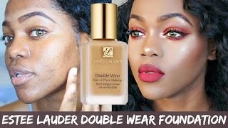 Estee Lauder Double Wear Foundation Review on oily skin  Luchi Loyale [upl. by Niotna785]