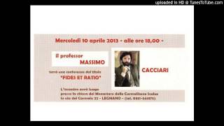 Massimo CacciariFides et RatioLegnano 2013 [upl. by Senskell929]