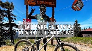 Trailpark Klinovec 2023  Downhill Track GoPro POV [upl. by Norraa]