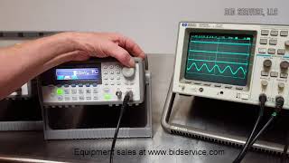 Agilent 33250A Function Arbitrary Generator 62785 [upl. by Annel]