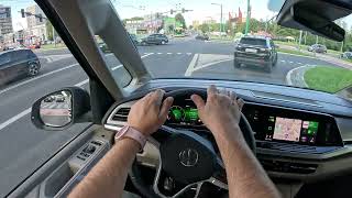 2023 Volkswagen Multivan T7  20 TDI 150HP  POV Test Drive [upl. by Haywood]