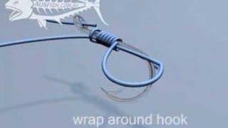 How to Tie a Sliding Snell Fishing Knot [upl. by Mindy]